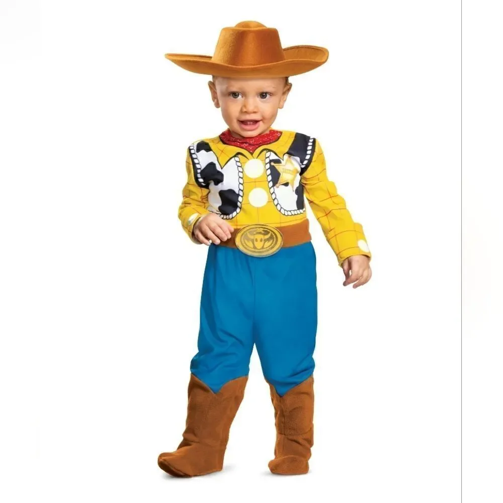 New Disney Pixar Halloween dress up Toy Story Woody costume.